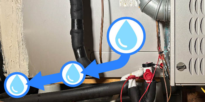 drain lines.